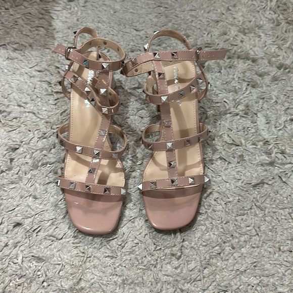 Public desire stud block heels size 9 - Picture 2 of 8